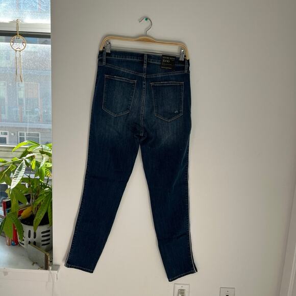 NEW Banana Republic Side Stripe Skinny Jeans Size 10 - Picture 7 of 7